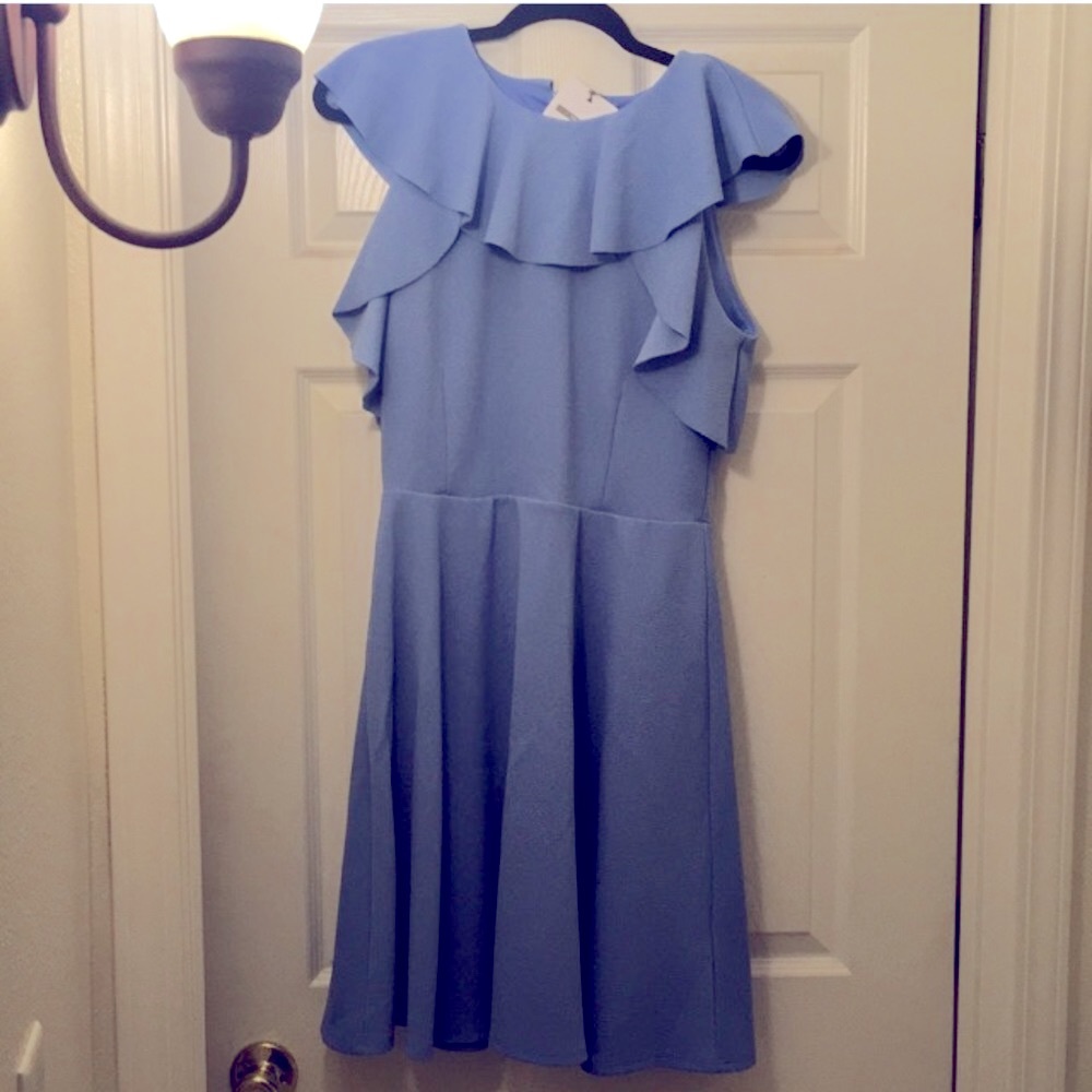 ASOS blue tall dress. - Picture 6 of 8